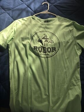 Men's Short-Sleeve Crew Tee in Lime Green